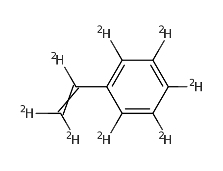 Benzene-1,2,3,4,5-d<sub>5</sub>, 6-(ethenyl-1,2,2-d<sub>3</sub>)-