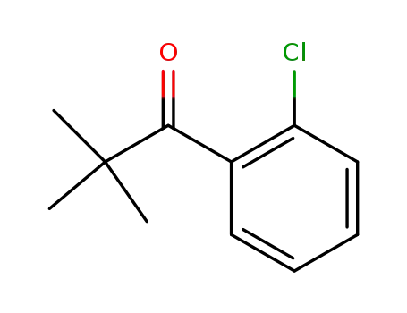 Molecular Structure of 61593-17-7 (2'-CHLORO-2,2-DIMETHYLPROPIOPHENONE)