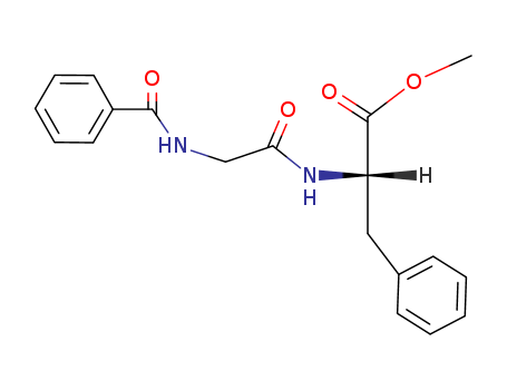 L-Phenylalanine, N-(N-benzoylglycyl)-, methyl ester