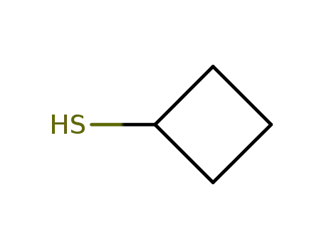 Molecular Structure of 6861-61-6 (Cyclobutanethiol)