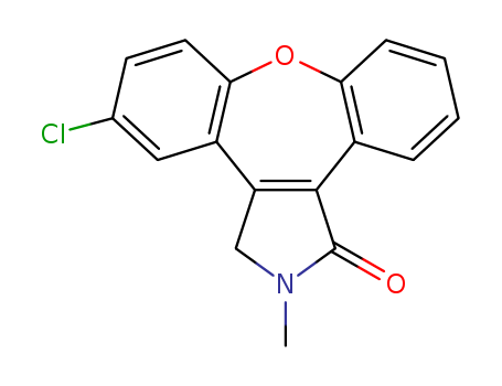 5-Chloro-2-Methyl-2,3-Dihydro-Benzo-[2,3:6,7]-Oxepino-[4,5-C]-Pyrrole-(2H)-One