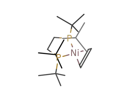 Molecular Structure of 138419-50-8 ([bis(di-tert-butylphosphino)ethane](ethylene)nickel)