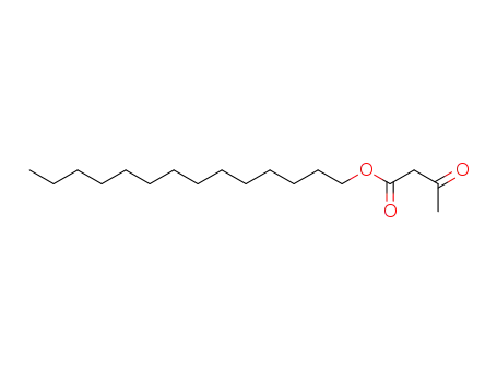 Molecular Structure of 70938-05-5 (tetradecyl acetoacetate)