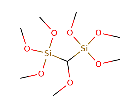 Molecular Structure of 22859-34-3 (Bis-<trimethoxysilyl>-methoxy-methan)