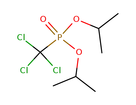 Molecular Structure of 88020-45-5 (Phosphonic acid, (trichloromethyl)-, bis(1-methylethyl) ester)