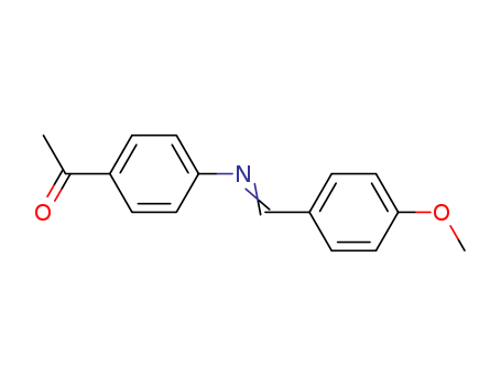 4-ACETYL-N-(4-METHOXYBENZYLIDENE)ANILINE