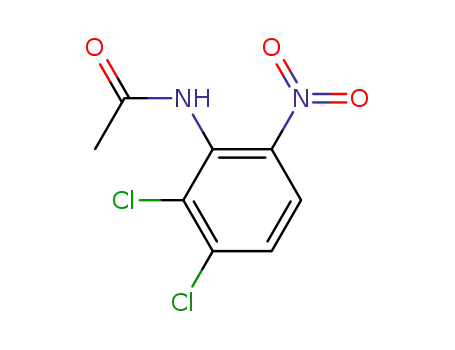 Molecular Structure of 65078-76-4 (N-(2,3-dichloro-6-nitrophenyl)acetamide)