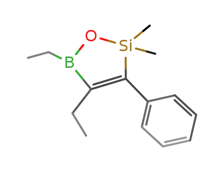 4,5-diethyl-2,5-dihydro-2,2-dimethyl-3-phenyl-1,2,5-oxasilaborole