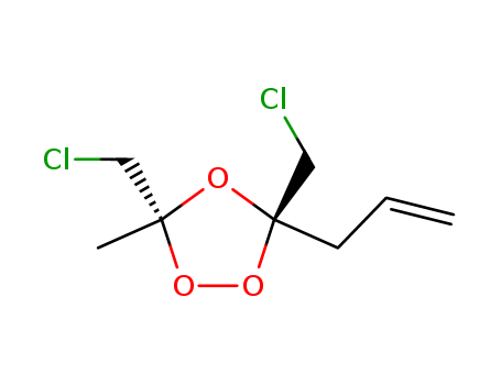 1,2,4-TRIOXOLANE,3,5-BIS(CHLOROMETHYL)-3-METHYL-5-(2-ALLYL)-,(3R,5R)-REL-