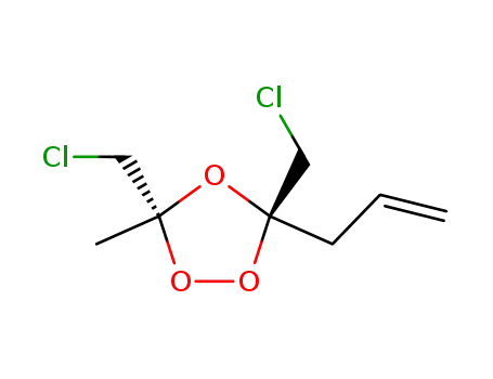 1,2,4-Trioxolane,3,5-bis(chloromethyl)-3-methyl-5-(2-propenyl)-,(3R,5R)-rel-(9CI)