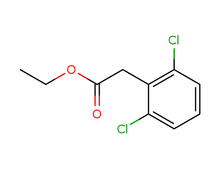Molecular Structure of 90793-64-9 (ethyl 2-(2,6-dichlorophenyl)acetate)