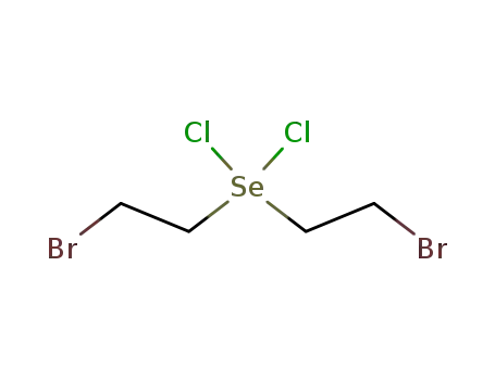 Molecular Structure of 116008-96-9 (bis(2-bromoethyl)selenium dichloride)