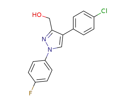 <4-(4-Chlorphenyl)-1-(4-fluorphenyl)-3-pyrazolyl>-methanol