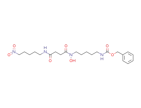 Molecular Structure of 95228-06-1 (1-Carbobenzoxyamino-6-hydroxy-16-nitro-7,10-dioxo-6,11-diaza-hexadecan)
