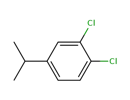 Molecular Structure of 2077-14-7 (3,4-dichlorocumene)