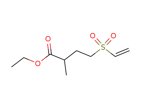 Molecular Structure of 119770-04-6 (ethyl α-methyl-γ-(vinylsulfonyl)butyrate)