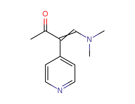 Molecular Structure of 78504-61-7 (4-(dimethylamino)-3-(4-pyridyl)-3-buten-2-one)