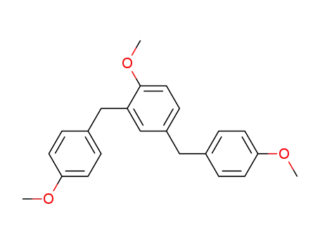 4,4'-((4-methoxy-1,3-phenylene)bis(methylene))bis(methoxybenzene)