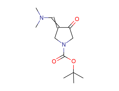 157327-42-9 1-Pyrrolidinecarboxylic acid, 3-[(dimethylamino)methylene]-4-oxo-, 1,1-dimethylethyl ester