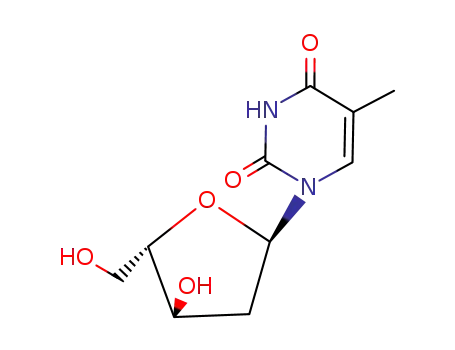 1-[(2R,4R,5S)-4-hydroxy-5-(hydroxymethyl)tetrahydrofuran-2-yl]-5-methylpyrimidine-2,4-dione