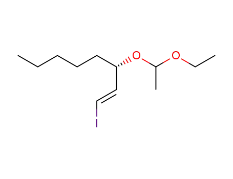 Molecular Structure of 42542-00-7 (1-Octene, 3-(1-ethoxyethoxy)-1-iodo-)