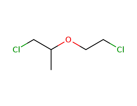 Molecular Structure of 52250-75-6 (1-Chloro-2-(2-chloroethoxy)propane)