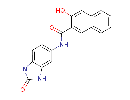 N-(2,3-Dihydro-2-oxo-1H-benzimidazol-5-yl)-3-hydroxy-2-naphthalenecaroxamide