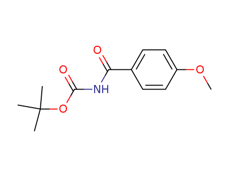 Carbamic acid, (4-methoxybenzoyl)-, 1,1-dimethylethyl ester