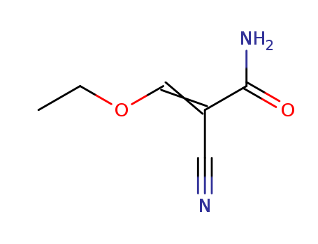 2-Propenamide,2-cyano-3-ethoxy- cas  7154-55-4