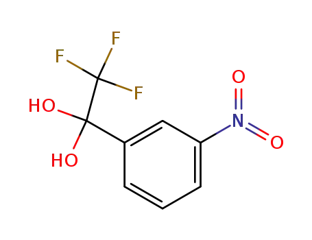 2,2,2-Trifluoro-1-(3-nitro-phenyl)-ethane-1,1-diol