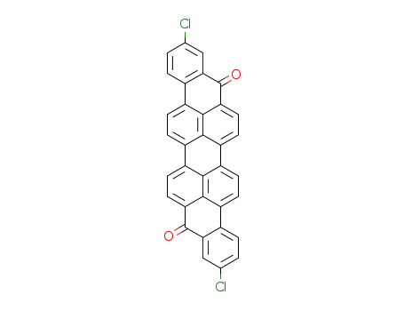 Molecular Structure of 65122-11-4 (2,11-dichlorobenzo[rst]phenanthro[10,1,2-cde]pentaphene-9,18-dione)