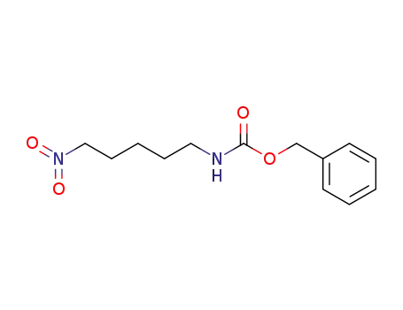 Molecular Structure of 92034-20-3 (1-Carbobenzoxyamino-5-nitro-pentan)