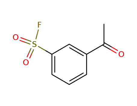 Molecular Structure of 709-60-4 (3-Acetylbenzenesulfonyl fluoride)