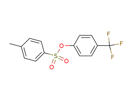 Molecular Structure of 345958-72-7 (Phenol, 4-(trifluoromethyl)-, 4-methylbenzenesulfonate)