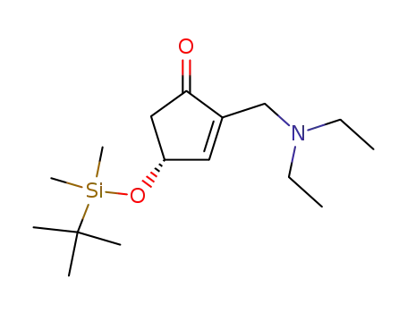 4-Tert-butyl-2-[(diethylamino)methyl]-3-[(dimethylsilyl)oxy]cyclopent-2-en-1-one