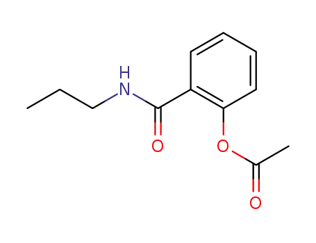 Molecular Structure of 100391-16-0 (Benzamide, 2-(acetyloxy)-N-propyl-)
