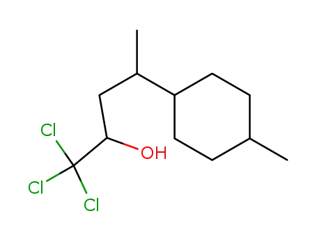 Molecular Structure of 109160-78-3 (1,1,1-trichloro-4-((Ξ)-4-methyl-cyclohexyl)-pentan-2-ol)