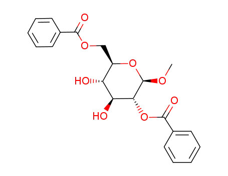 methyl-(<i>O</i><sup>2</sup>,<i>O</i><sup>6</sup>-dibenzoyl-β-D-glucopyranoside)
