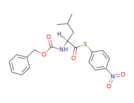 <i>N</i>-benzyloxycarbonyl-L-thioleucine <i>S</i>-(4-nitro-phenyl ester)