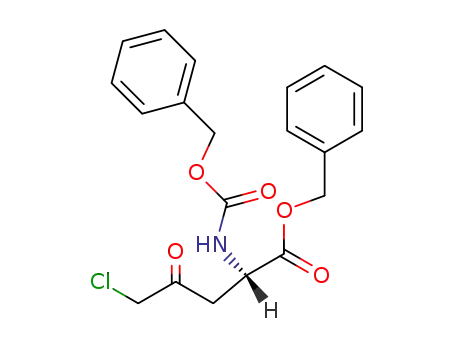 benzyl L-2-benzyloxycarbonylamino-5-chloro-4-oxopentanoate