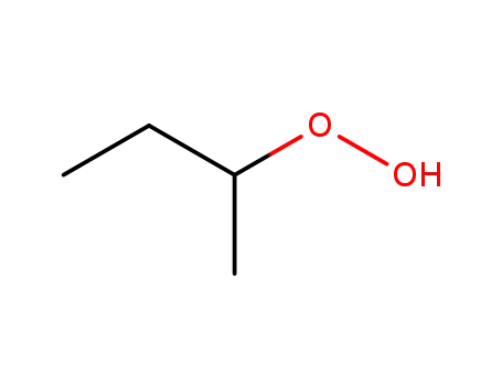Molecular Structure of 13020-06-9 (Hydroperoxide,1-methylpropyl)