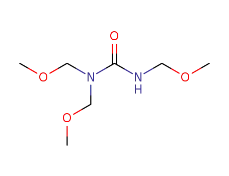 Molecular Structure of 13822-64-5 (tris(methoxymethyl)urea)