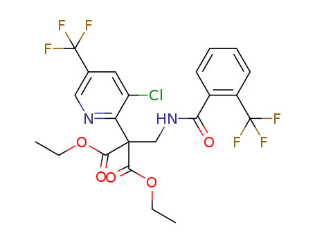 C<sub>22</sub>H<sub>19</sub>ClF<sub>6</sub>N<sub>2</sub>O<sub>5</sub>