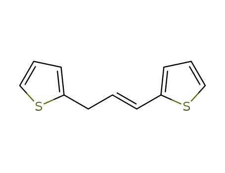 Molecular Structure of 1268238-64-7 ((E)-2,2′-(prop-1-ene-1,3-diyl)dithiophene)