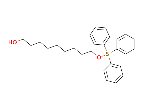 Molecular Structure of 109027-55-6 (9-(triphenylsilyloxy)-1-nonanol)