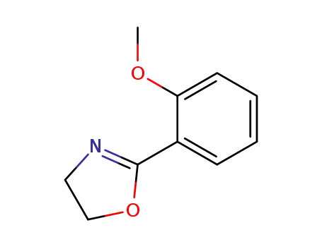 Molecular Structure of 74272-88-1 (Oxazole, 4,5-dihydro-2-(2-methoxyphenyl)-)