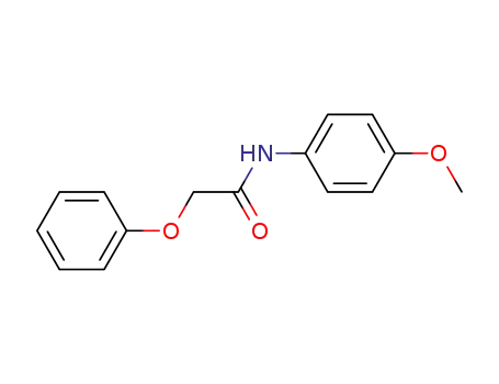 Molecular Structure of 51988-03-5 (N-(4-methoxyphenyl)-2-phenoxyacetamide)