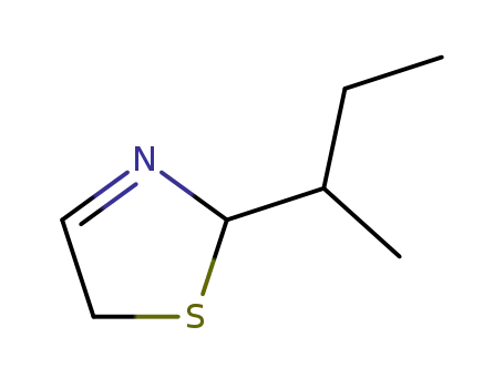 Molecular Structure of 39800-93-6 (2-sec-butyl-2,5-dihydrothiazole)