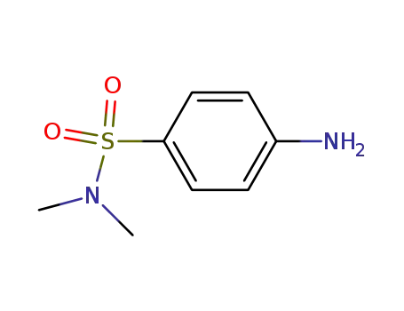 Molecular Structure of 1709-59-7 (4-AMINO-N,N-DIMETHYL-BENZENESULFONAMIDE)