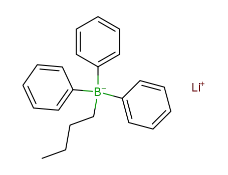 Molecular Structure of 65859-86-1 (Lithium triphenyL (n-butyL) borate)